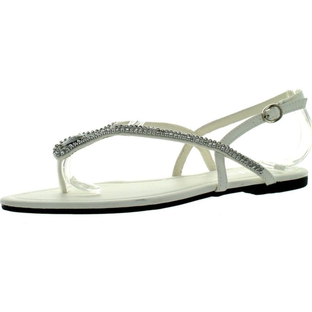 Diviana JALILA-39 White Womens sandals 6 NEW